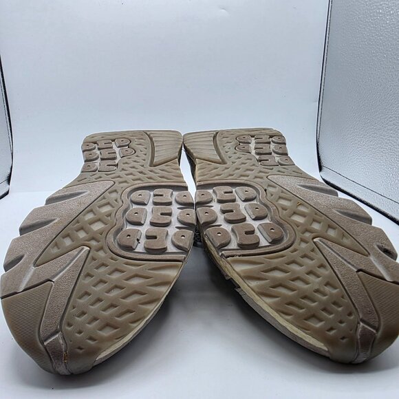 Adidas Nite Jogger Gold Metallic Boost EVM Mens Sise 9 Gray Shoes Athletic Walk main image 6